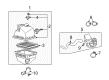 Toyota Highlander Air Intake Coupling Diagram - 17880-20080