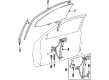 1995 Toyota Corolla Window Run Diagram - 68151-12050