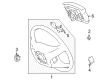 2002 Toyota Avalon Steering Column Cover Diagram - 45186-06070-A0