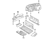 Toyota MR2 Engine Cover Diagram - 51441-17030