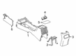 Toyota Corolla Center Console Base Diagram - 58810-02020-C0