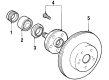 1986 Toyota Supra Hydraulic Hose Diagram - 90947-02489