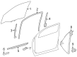 Toyota Sequoia Window Run Diagram - 68141-0C050