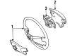 Toyota Tercel Steering Wheel Diagram - 45100-16240-22