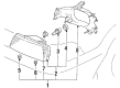 1990 Toyota Corolla Headlight Diagram - 81150-02020