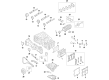 2015 Scion FR-S Valve Cover Gasket Diagram - SU003-00280