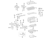 2017 Toyota Prius Cylinder Head Diagram - 11101-80000