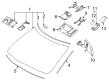 Toyota Tundra Windshield Diagram - 56101-0C210