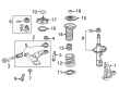 2023 Toyota GR Corolla Ball Joint Diagram - 43330-19275