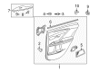 2015 Toyota Venza Weather Strip Diagram - 68173-0T010