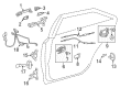 2018 Toyota Avalon Door Check Diagram - 68630-07020