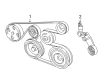 2006 Toyota Corolla Drive Belt Diagram - 90916-02474