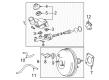 2008 Toyota Matrix Brake Master Cylinder Diagram - 47201-02320