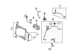 Toyota Matrix A/C Compressor Diagram - 88310-02510