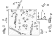 2013 Toyota Prius Radiator Support Diagram - 53202-47020