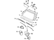 1990 Toyota Tercel Windshield Wiper Diagram - 85220-YZZ17