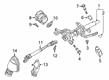 2023 Toyota Corolla Steering Column Diagram - 4520A-12220