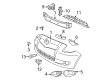 Toyota Bumper Diagram - 52119-52934