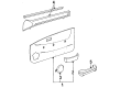 Toyota Tercel Armrest Diagram - 74210-10031-W4