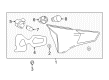 2013 Toyota RAV4 Tail Light Diagram - 81580-0R010