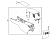 2018 Toyota Camry Armrest Diagram - 58920-33080-A3