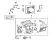 2013 Toyota Sequoia Blower Motor Resistor Diagram - 88892-0C020