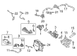 2023 Toyota Prius Air Intake Coupling Diagram - 12262-24040