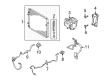 2010 Toyota Highlander A/C Hose Diagram - 88717-48140