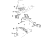 1994 Toyota Previa Engine Mount Diagram - 12321-76040