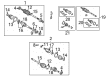 Toyota Camry Axle Shaft Diagram - 43420-0W080