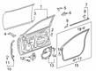 2019 Toyota Avalon Door Seal Diagram - 67861-07020