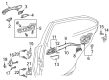 2023 Toyota Highlander Door Latch Assembly Diagram - 69050-0E070