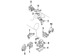 1989 Toyota Corolla Engine Mount Diagram - 12316-16010