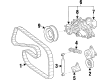 Toyota Supra Water Pump Gasket Diagram - 16124-46030