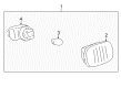 1997 Toyota RAV4 Side Marker Light Diagram - 81730-42010