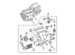 2004 Toyota Sienna Ambient Temperature Sensor Diagram - 88625-08010