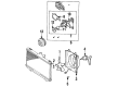 1995 Toyota Paseo Cooling Fan Assembly Diagram - 16361-11020