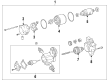 Toyota FJ Cruiser Starter Motor Diagram - 28100-31131