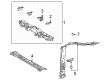 2021 Toyota Venza Radiator Support Diagram - 53202-48903