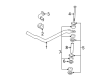 1999 Toyota Tacoma Sway Bar Bushing Diagram - 90440-14006