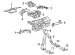 2020 Toyota C-HR Air Duct Diagram - 87413-F4011