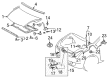 2005 Toyota Prius Hood Cable Diagram - 53630-47030