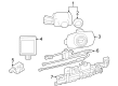 2024 Toyota Grand Highlander Parking Assist Distance Sensor Diagram - 89341-0E040-C0