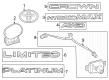 Toyota Crown Emblem Diagram - 75444-30110