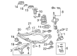 2013 Toyota Venza Shock Absorber Diagram - 48510-A9896