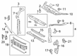 2018 Toyota Camry Front Cross-Member Diagram - 57104-06060