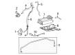 Toyota Sienna Vapor Canister Diagram - 77740-08080