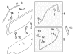 Toyota GR86 Window Regulator Diagram - SU003-01606