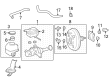2023 Toyota Highlander Brake Booster Diagram - 44610-0E191