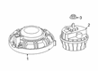 Toyota GR Supra Horn Diagram - 86560-WAA01